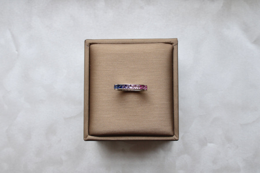 RAINBOW SAPPHIRE RING