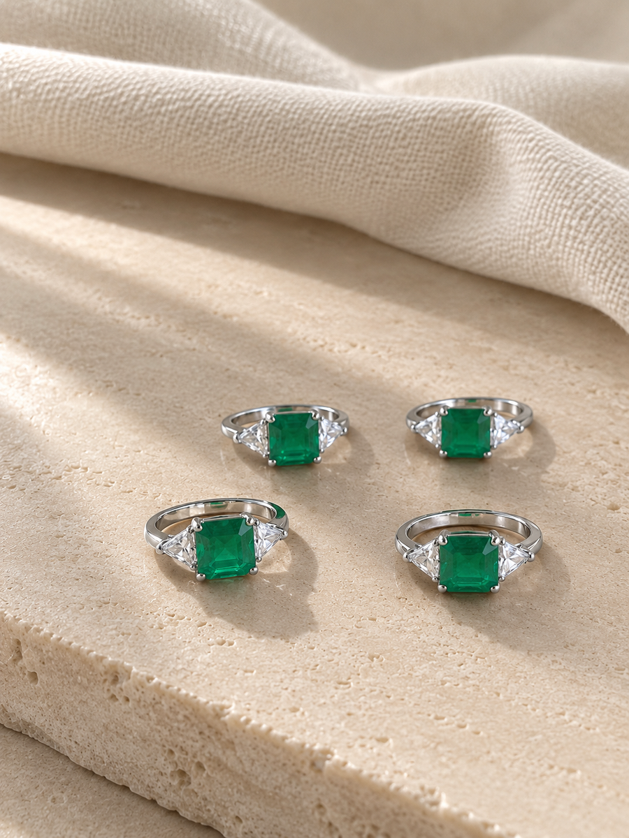 The Victoria Emerald Ring