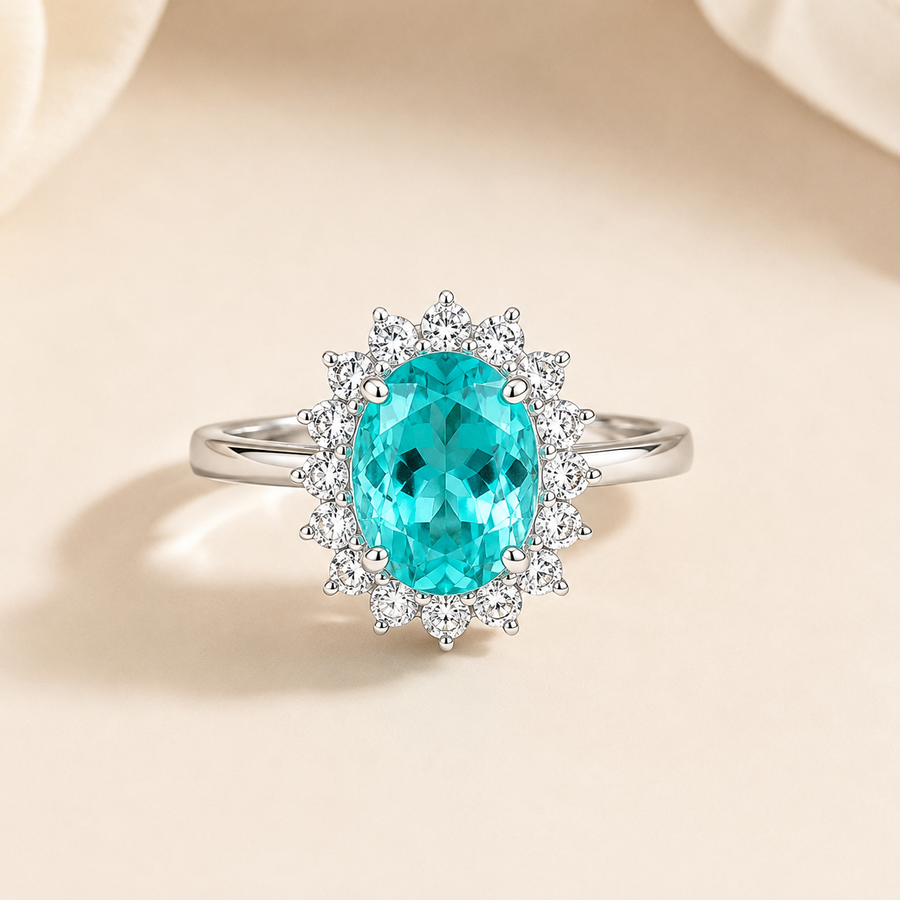 Lady D Paraíba Ring — Big Size