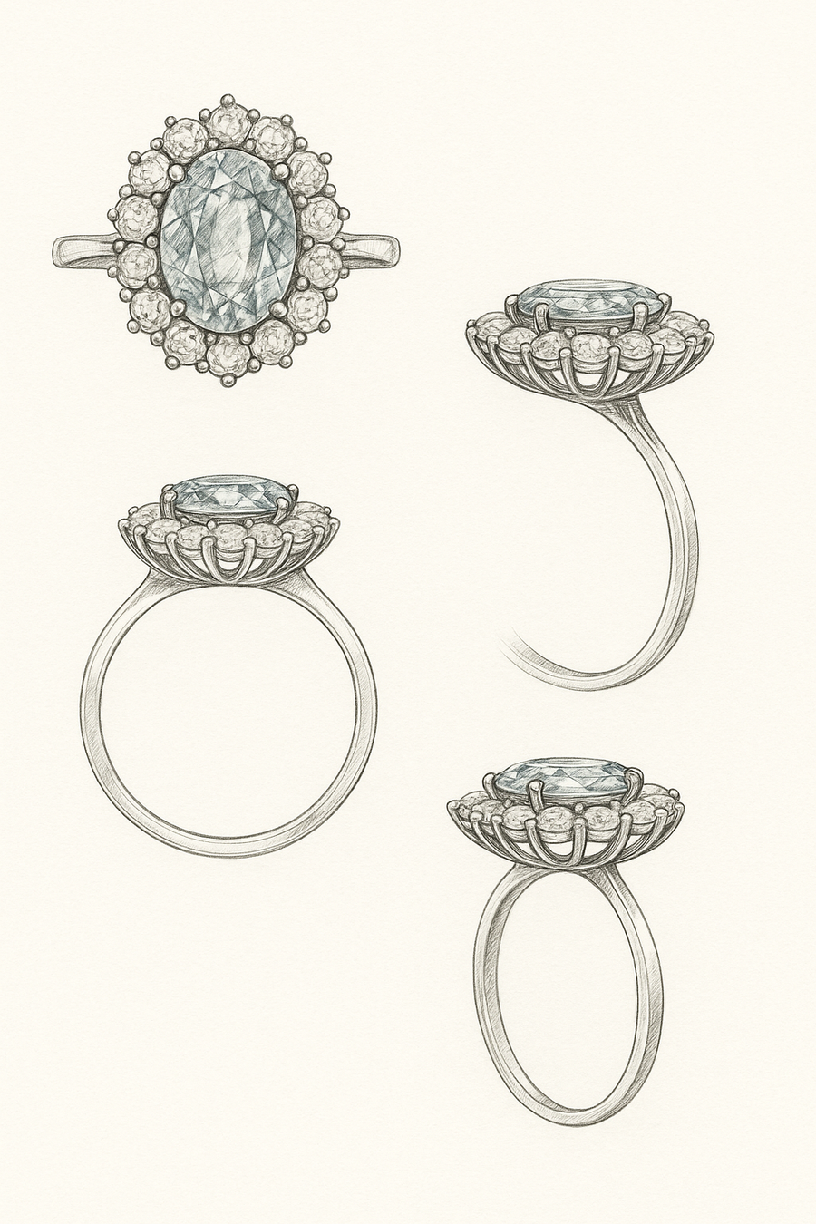 Lady Di Engagement Ring