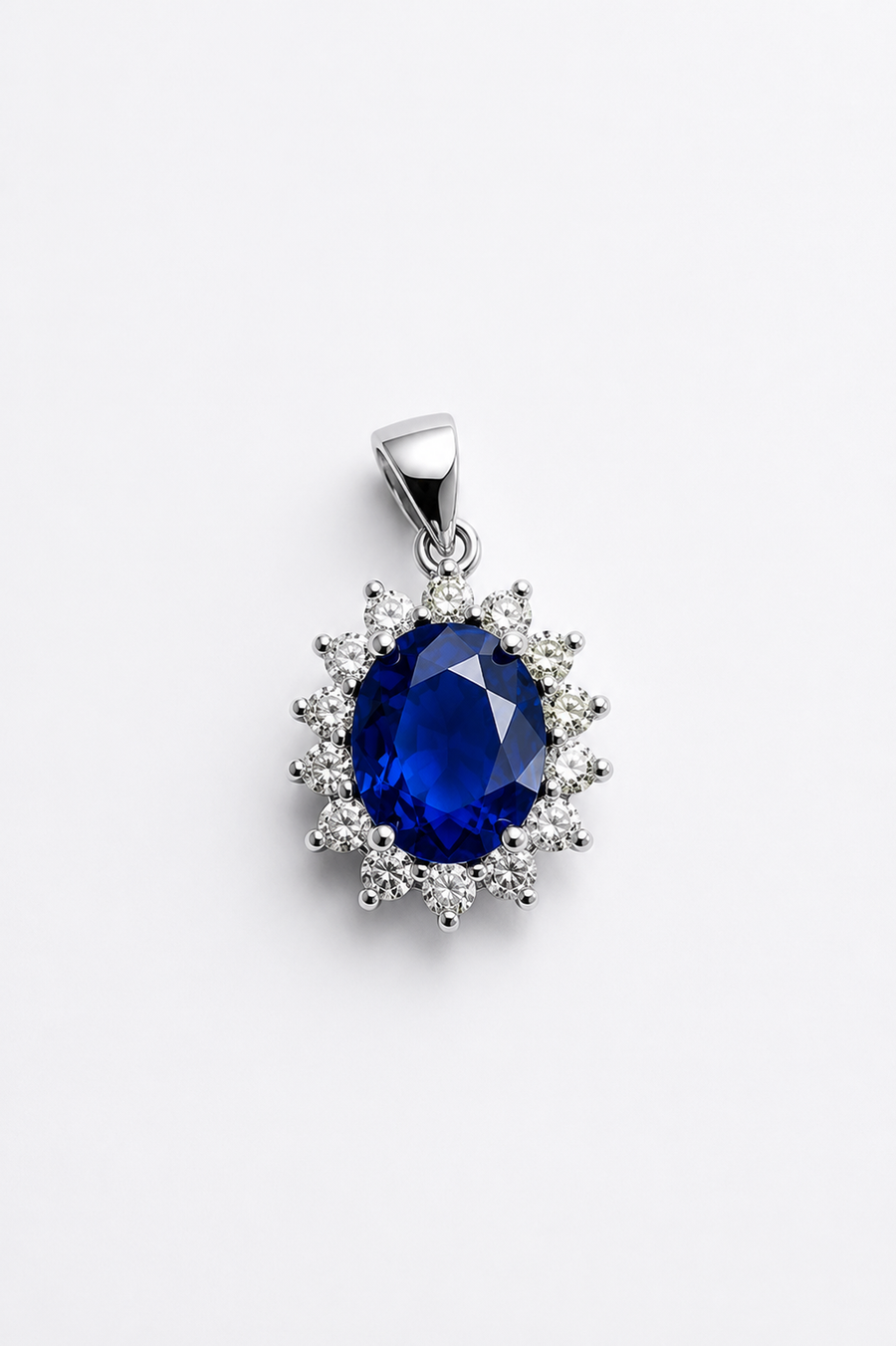 Lady Di Sapphire Pendant