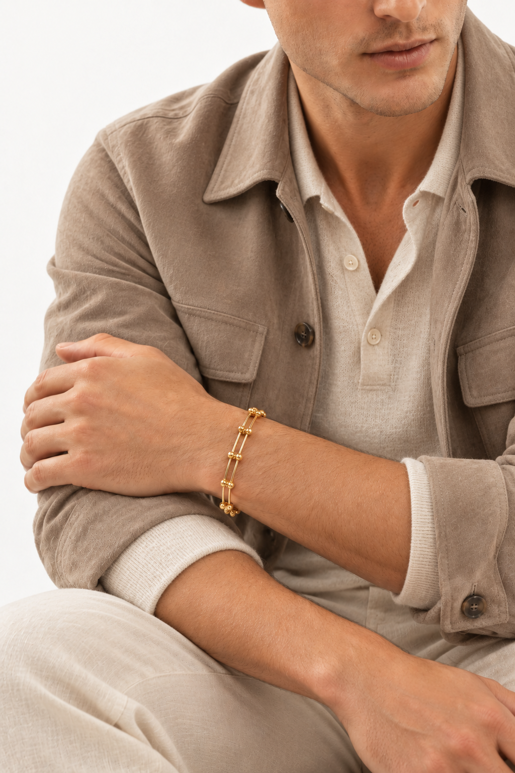 The Sphère Link Bracelet | Oro Amarillo — Maison ÉLAN fine jewelry