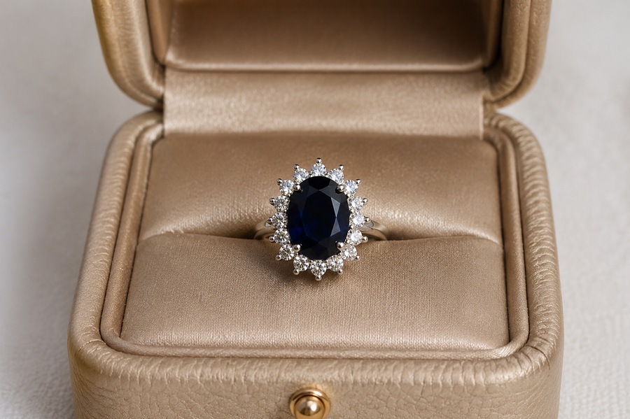 "Lady Diana Ring" - Original Size & ÉLAN's Best Seller