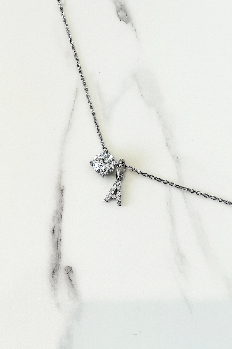 Diamond Initial Charm