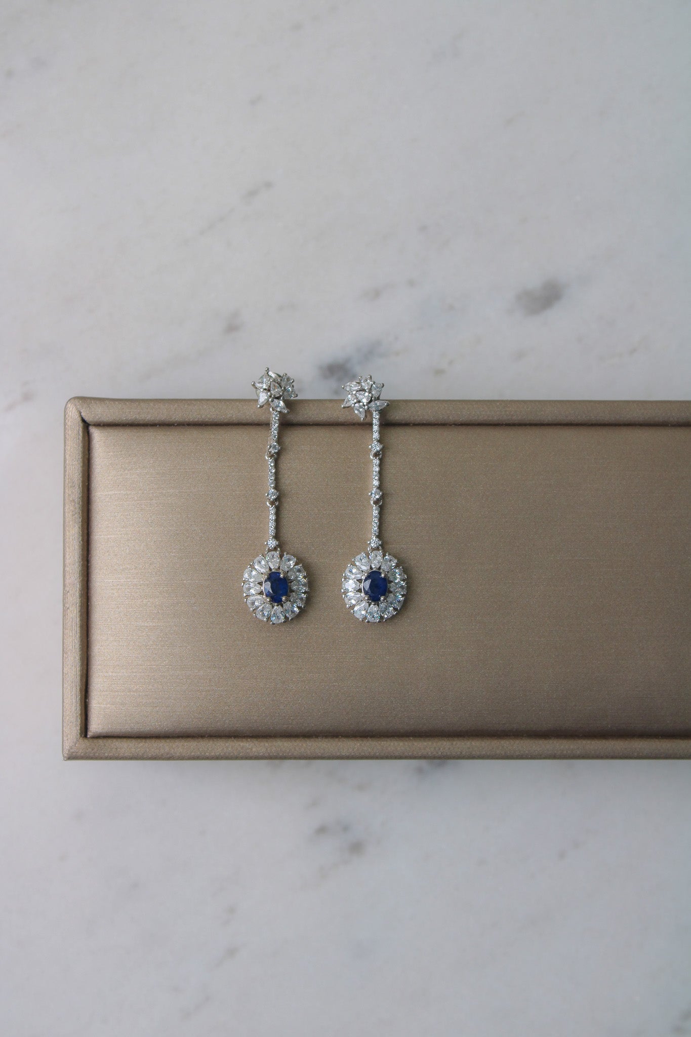 "JULIETTE" — The Sapphire Royal Drop