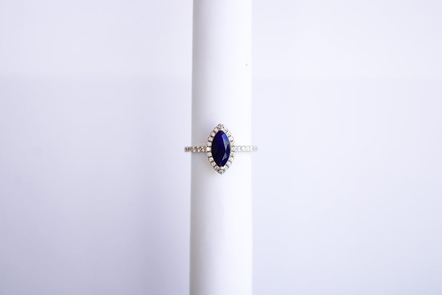 Marquise Sapphire ring