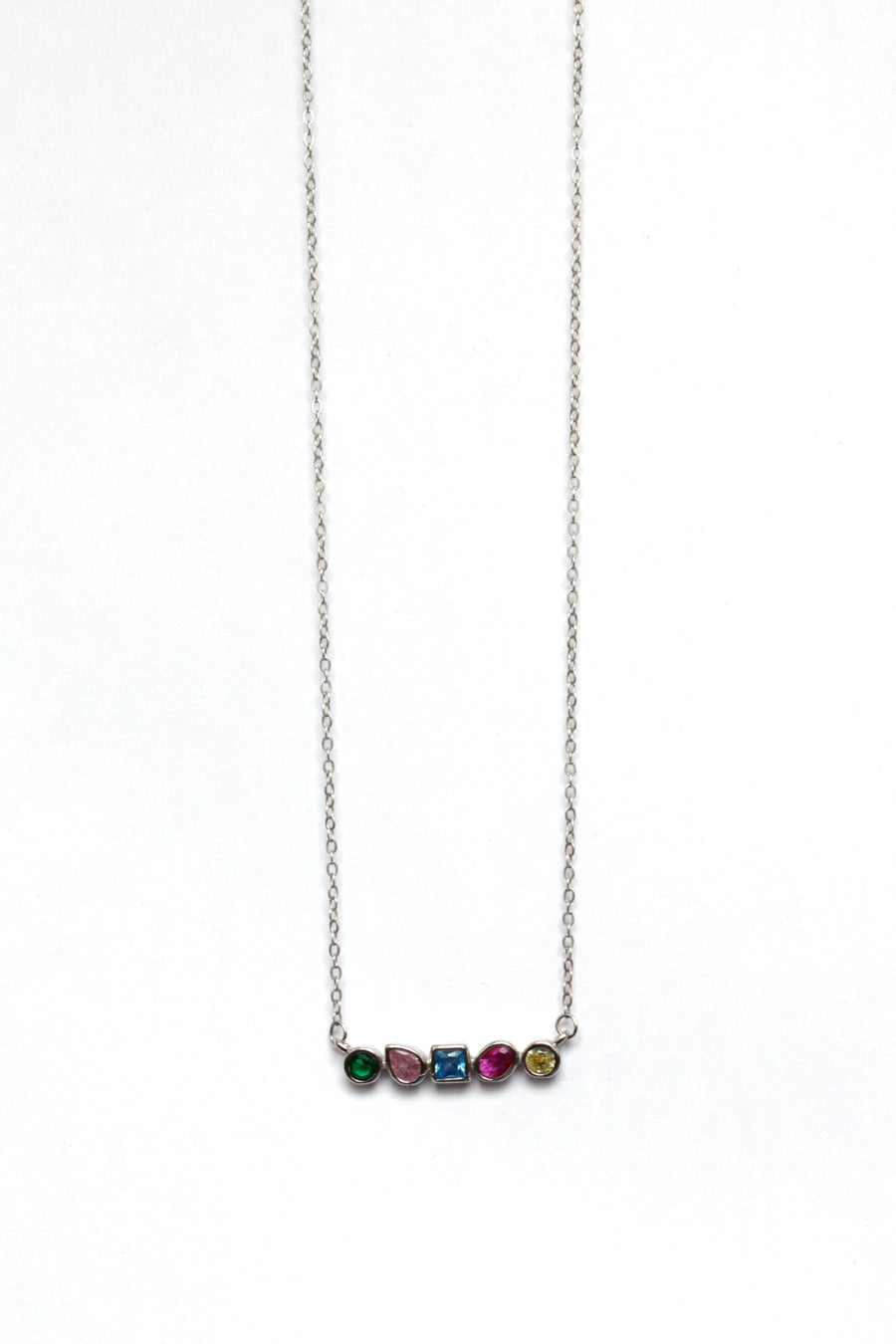 Antoniette - Five Stones Necklace