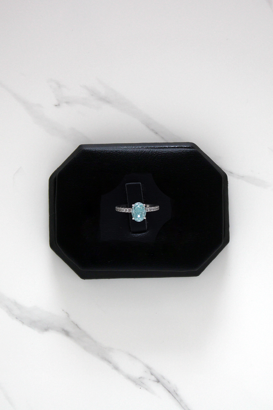 Aquamarine Lauren Ring