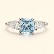 Cushion Aquamarine Ring — Maison ÉLAN