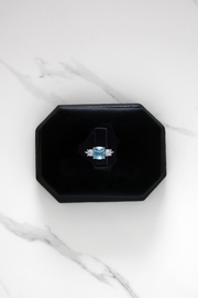 Cushion Aquamarine Ring — Maison ÉLAN fine jewelry