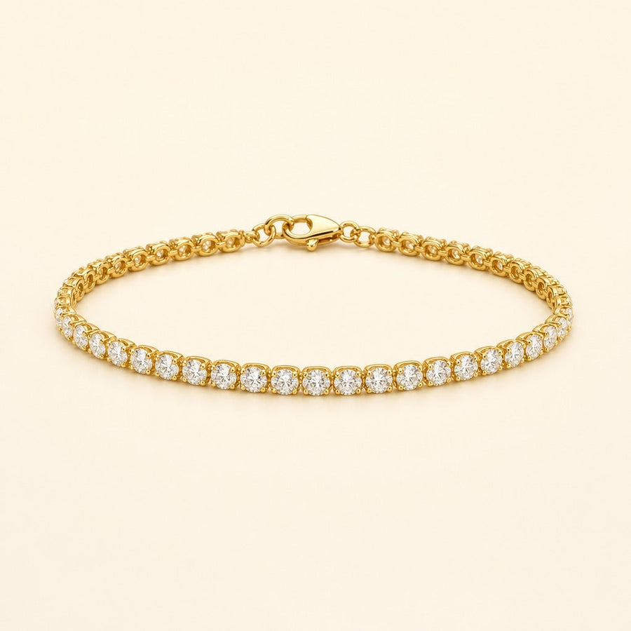 Élise —Natural Diamonds Tennis Bracelet — Maison ÉLAN