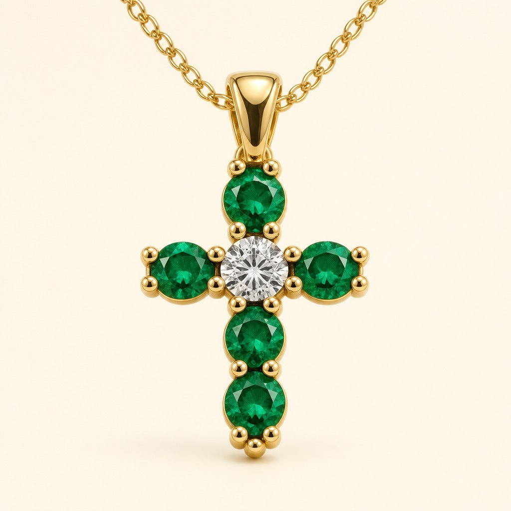 The Faith Cross | Esmeralda — Maison ÉLAN