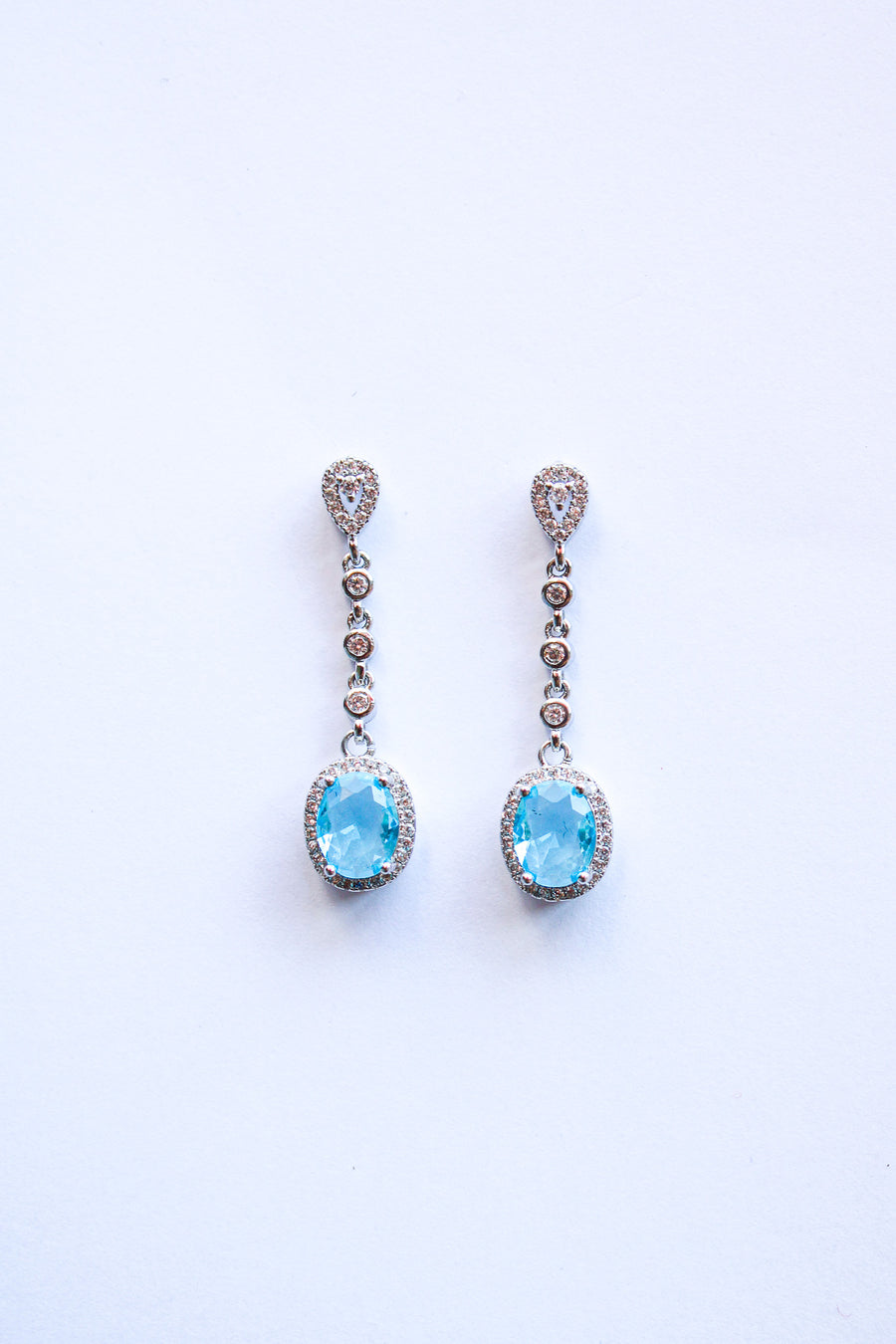 "Marie" Aquamarine Earrings
