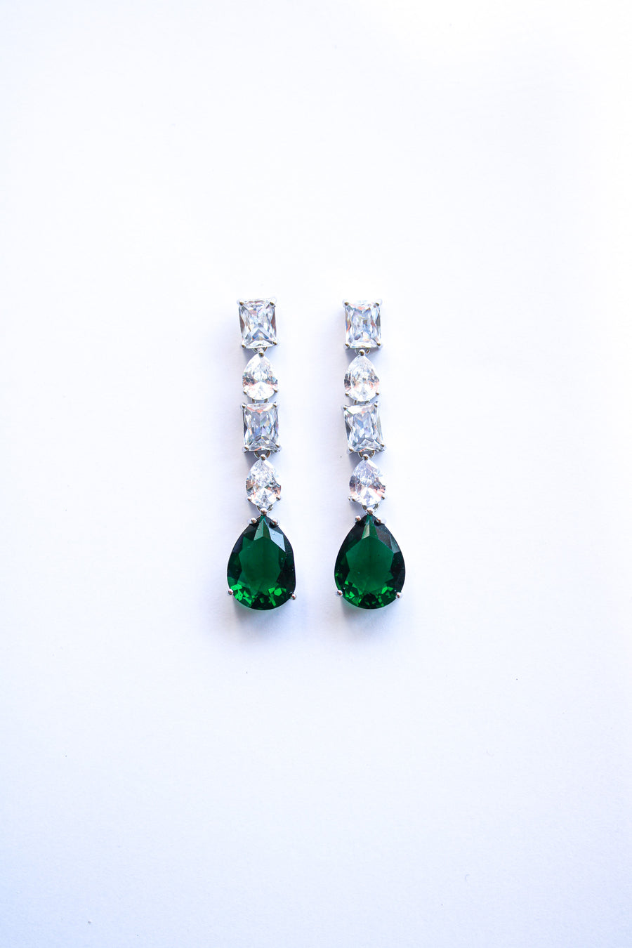 Élise Emerald Linear Drops