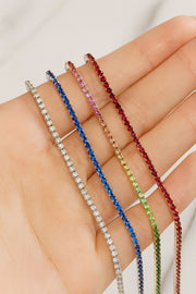 Celine — Gemstone Tennis Bracelet — Maison ÉLAN fine jewelry