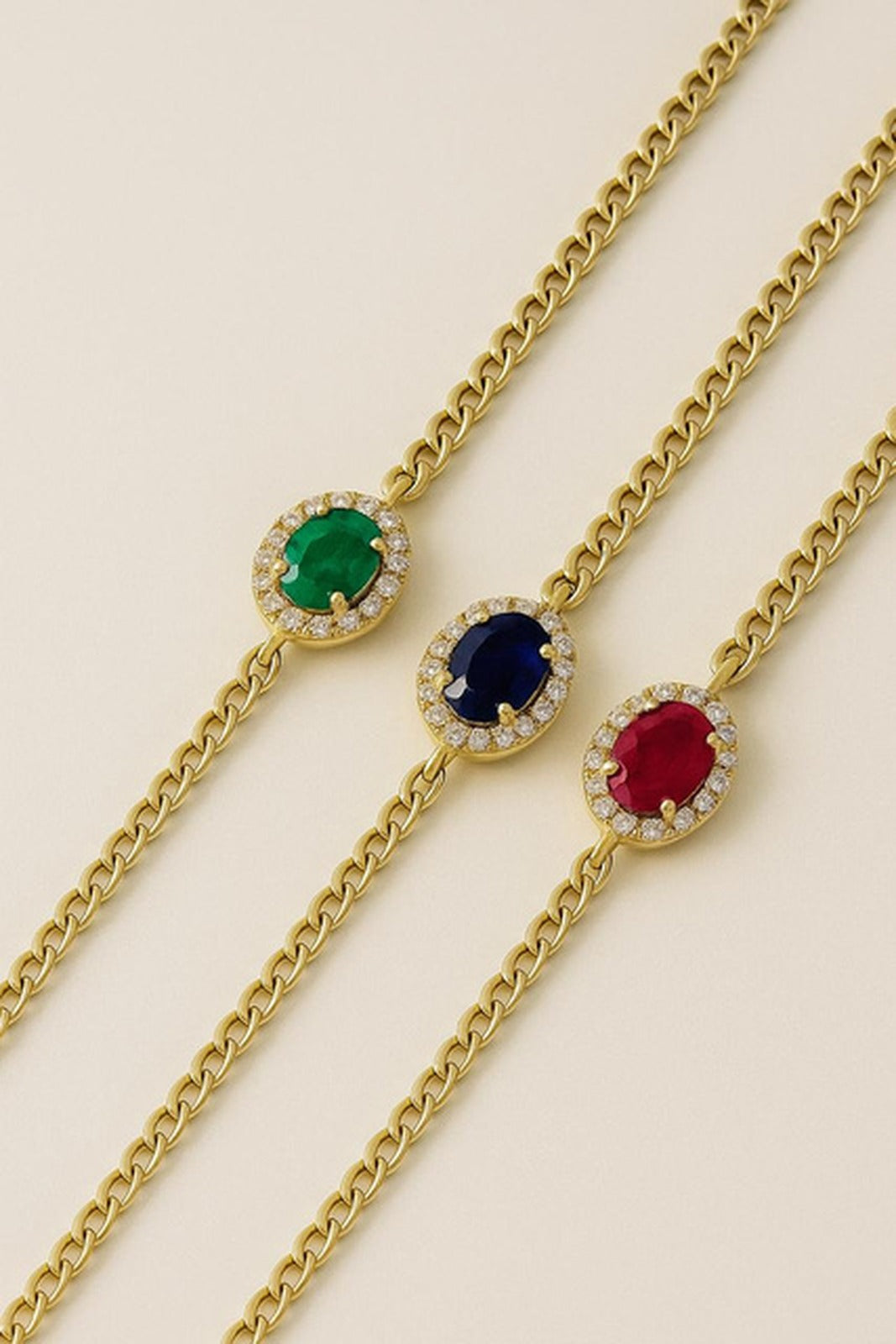 Anaïs — Gemstone Station Bracelet — Maison ÉLAN fine jewelry