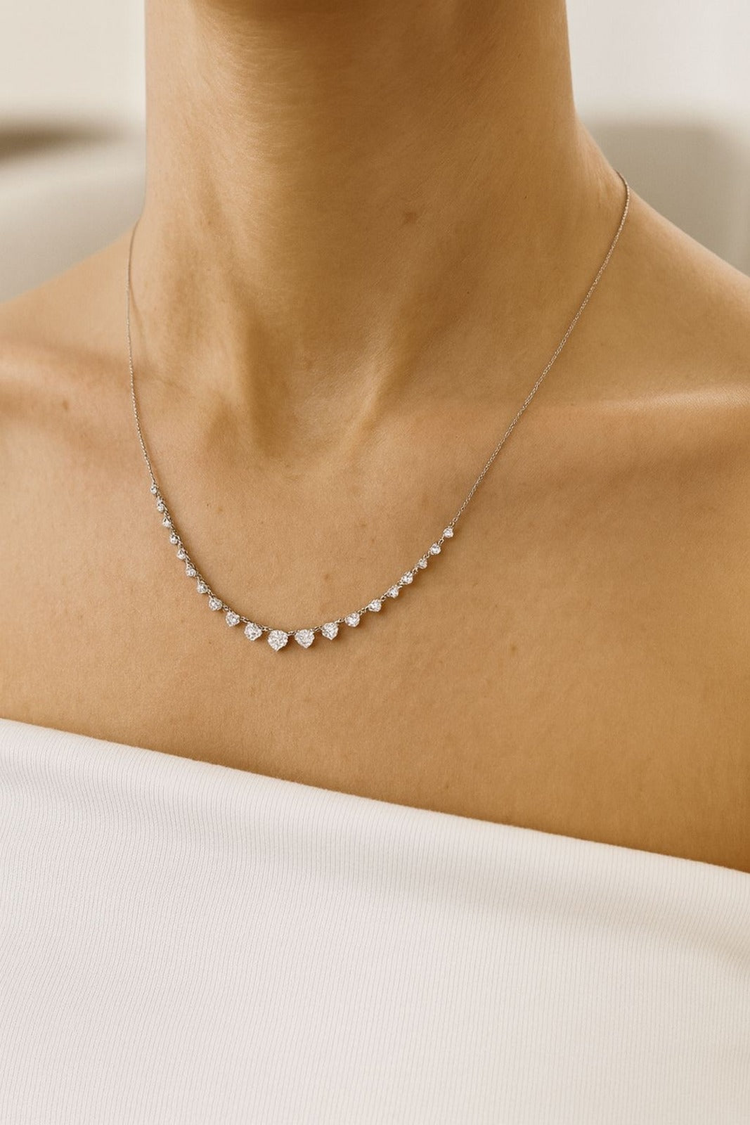 Diane — Tennis Necklace — Maison ÉLAN fine jewelry