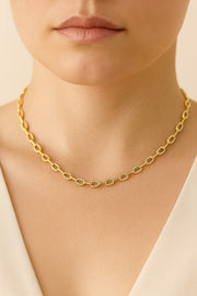 Amélia — Diamond Chain Necklace — Maison ÉLAN fine jewelry