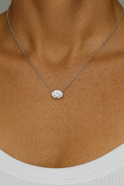 Auriane — Oval Cut Necklace — Maison ÉLAN fine jewelry