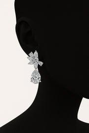 Adelaide — Pear Cut Drop Earrings — Maison ÉLAN fine jewelry