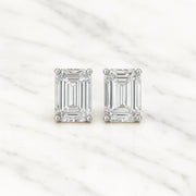 Anaïs — Emerald Cut Studs — Maison ÉLAN fine jewelry