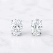 Isaline — Oval Cut Studs — Maison ÉLAN fine jewelry