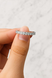 Émeline — Half-Eternity Band — Maison ÉLAN fine jewelry