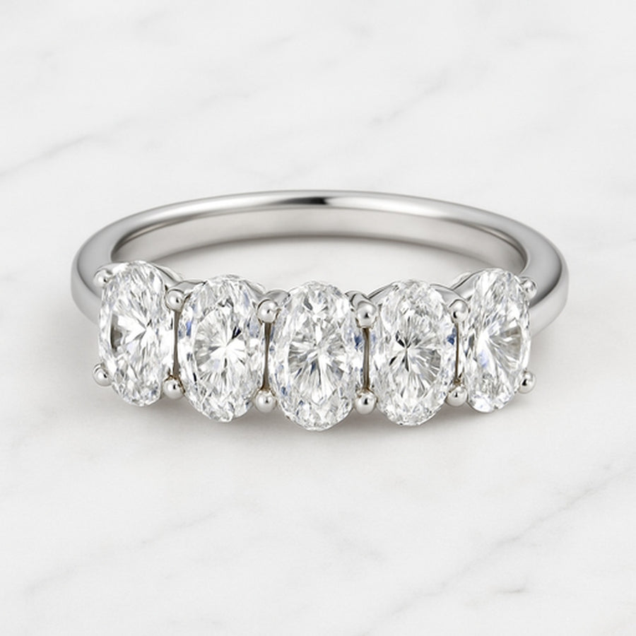 Éloria — Oval Band 1.5 CTW — Maison ÉLAN fine jewelry