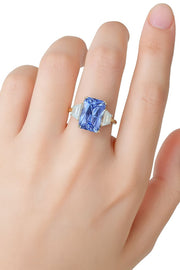 Célina — 6 CT Sapphire Ring — Maison ÉLAN fine jewelry, view 2