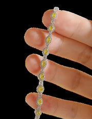 Vionne — Fancy Yellow Diamonds Bracelet — Maison ÉLAN fine jewelry, view 2
