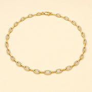 Amélia — Diamond Chain Necklace — Maison ÉLAN