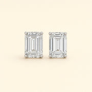 Anaïs — Emerald Cut Studs — Maison ÉLAN