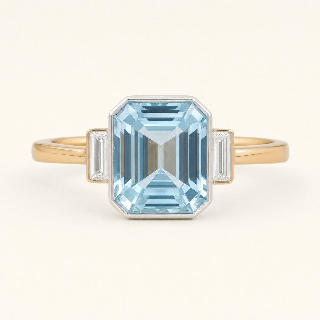 Ariane — Lab Sapphire Ring — Maison ÉLAN