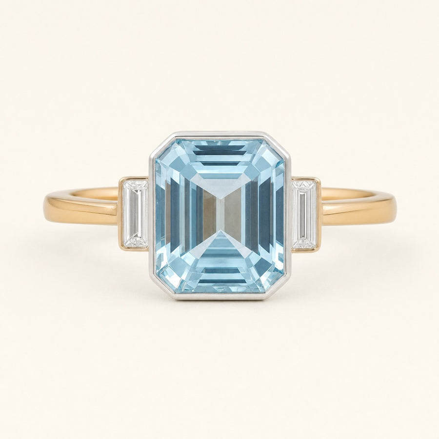 Ariane — Lab Sapphire Ring — Maison ÉLAN