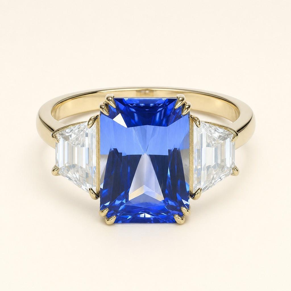 Célina — 6 CT Sapphire Ring — Maison ÉLAN