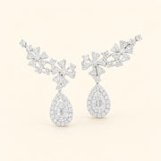 Loriene — Diamond Drop Earrings — Maison ÉLAN