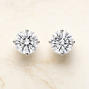 Maëlle — Round Brilliant Studs 2 CTTW — Maison ÉLAN
