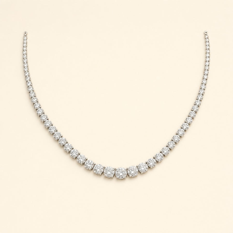 Marcelline — Rivière Necklace 17 CTW — Maison ÉLAN
