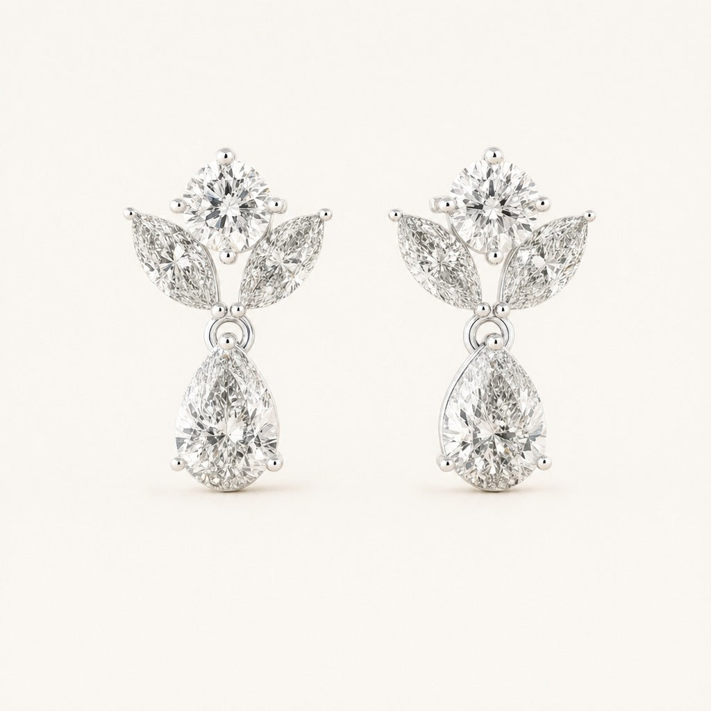 Montserrat — Diamond Earrings — Maison ÉLAN