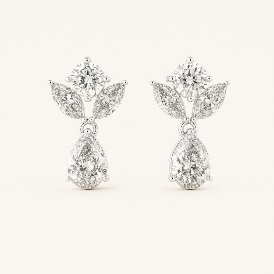 Montserrat — Diamond Earrings — Maison ÉLAN