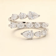 Solange — Pear Cut Ring Set — Maison ÉLAN