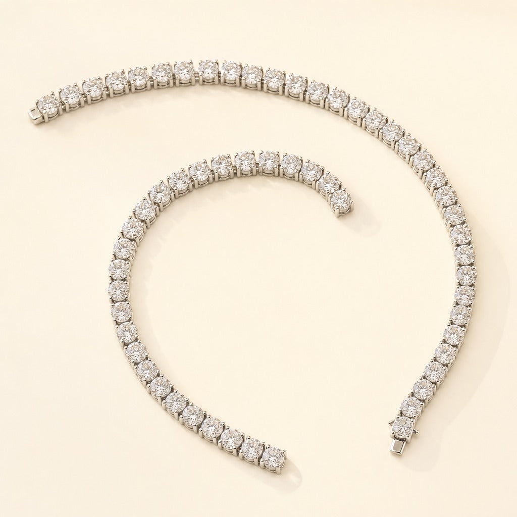 Tennis Necklace 2mm — Maison ÉLAN