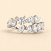 Victoire — Mixed-Cut Wrap Ring — Maison ÉLAN
