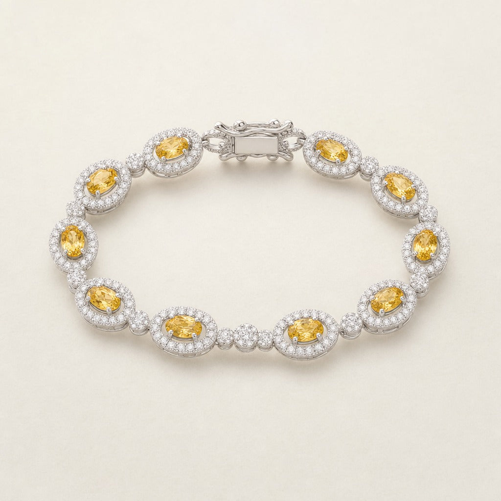 Vionne — Fancy Yellow Diamonds Bracelet — Maison ÉLAN