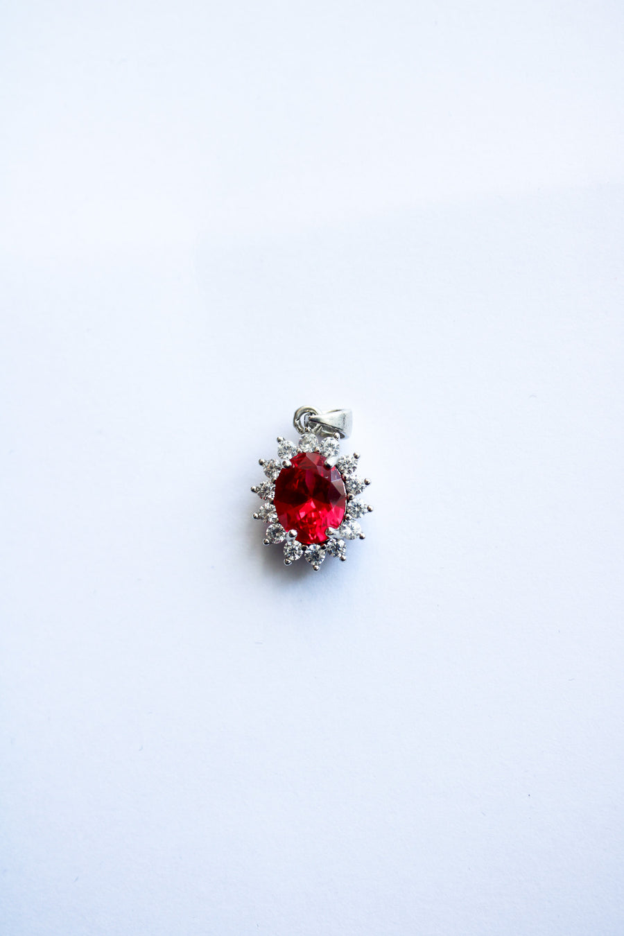 Lady Di Ruby Pendant