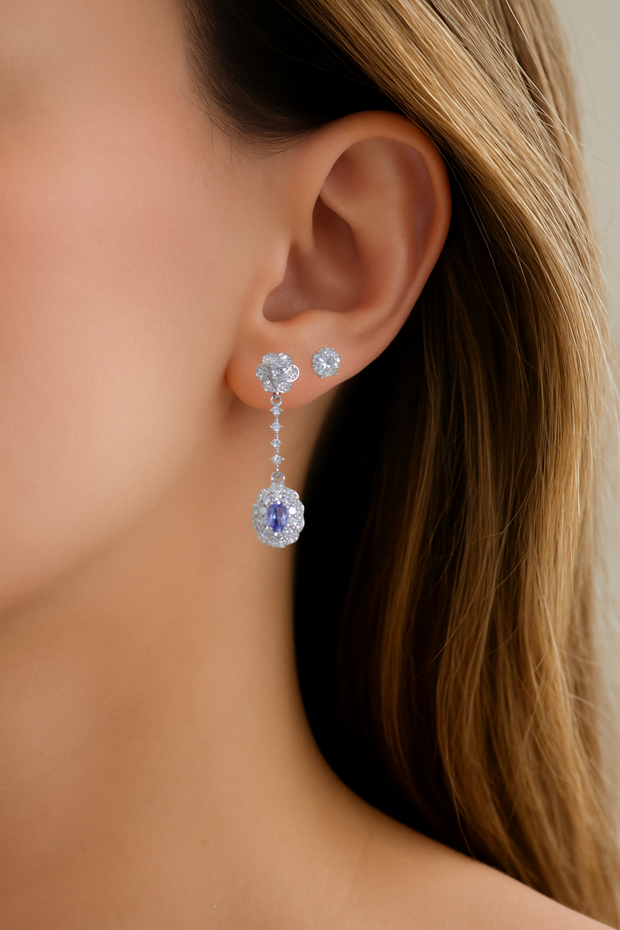 "Léonie" — The Tanzanite Mist